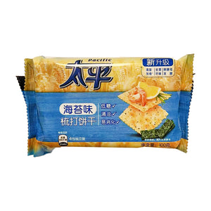 Pacific Crackers Seaweed Flavour 100g ~ 太平 梳打饼干 海苔口味 100g