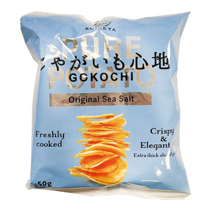 Koikeya GokochiPure Potato Crisp Original Sea Salt 50g ~ 湖池屋薯片 传统海盐味 50g
