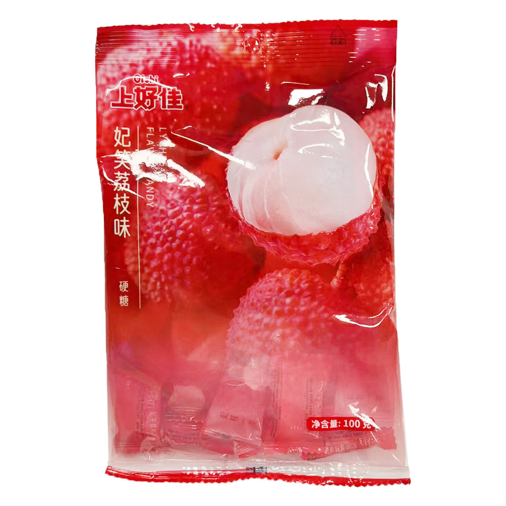 Oishi Lychee Candy 100g ~ 上好佳妃笑荔枝味 100g