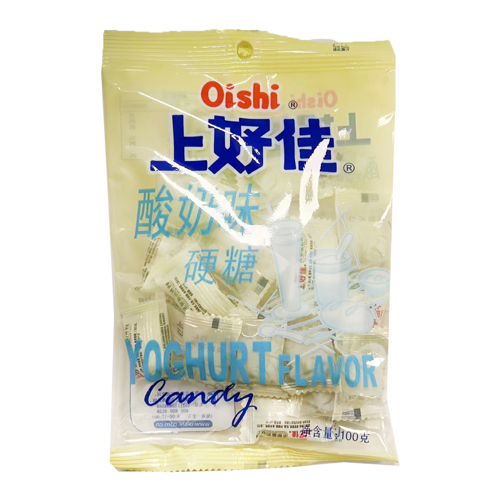 Oishi Yoghurt Candy 100g ~ 上好佳酸奶味 100g