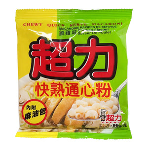 Chewy Macaroni Chicken Flavour 96g ~ 超力快熟通心粉鮮雞味 96g