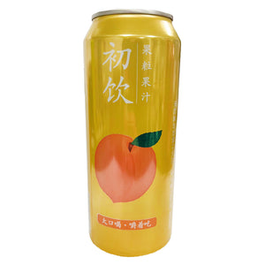 Chu Yin Fruit Drink Yellow Peach Flavour 500ml ~ 初饮 果粒果汁 黄桃汁味 500ml