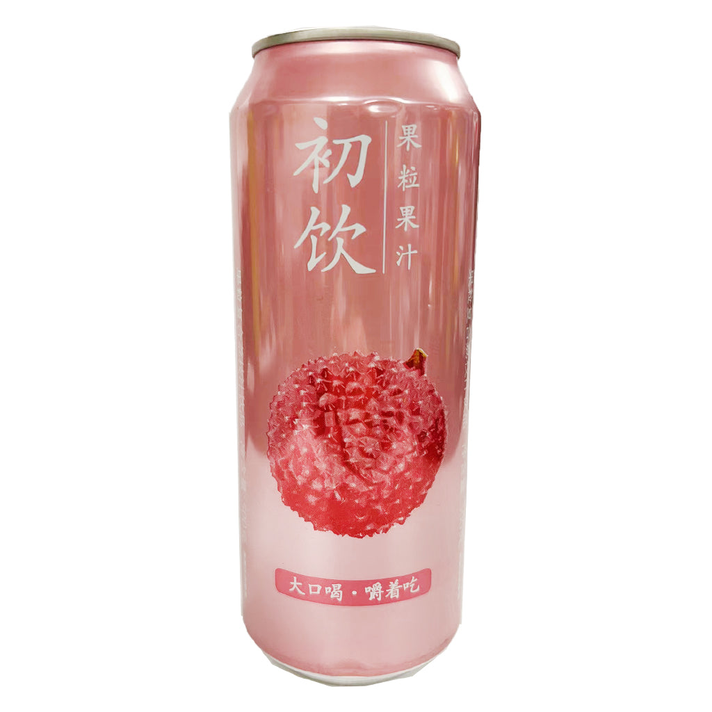 Chu Yin Fruit Drink Lychee Flavour 500ml ~ 初饮 果粒果汁 荔枝汁味 500ml