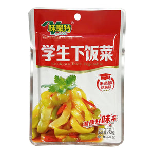 WeiJuTe Student Tasty Vegetables 93g ~ 味聚特 学生下饭菜 93g