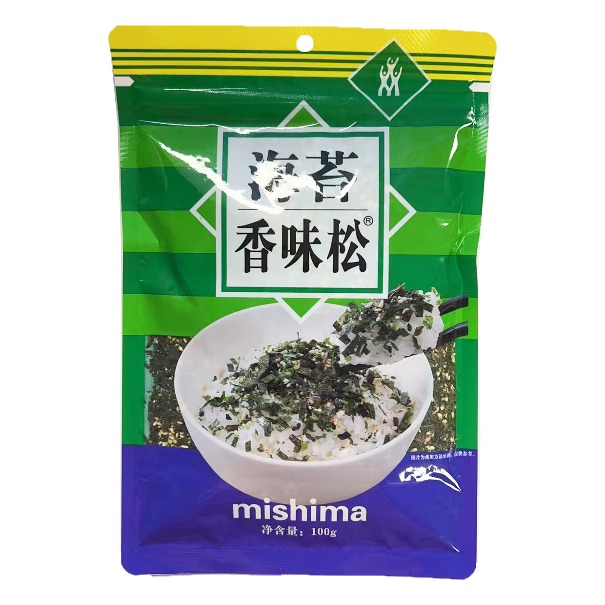 Mishima Furikake Noritama Rice Seasoning Seaweed 100g ~ Mishima 海苔拌饭香味松 100g