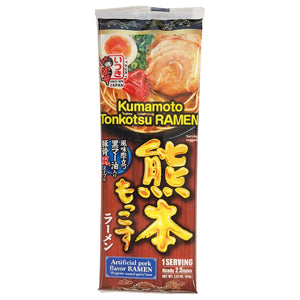 Itsuki Kumamoto Mokkosu Ramen Artificial Pork 104g ~ Itsuki 五木熊 浓汤风味拉面 104g