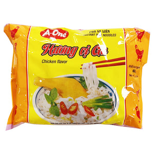 A One Instant Rice Noodle Chicken Flavour 65g ~ 味王 鸡肉即食河粉 65g