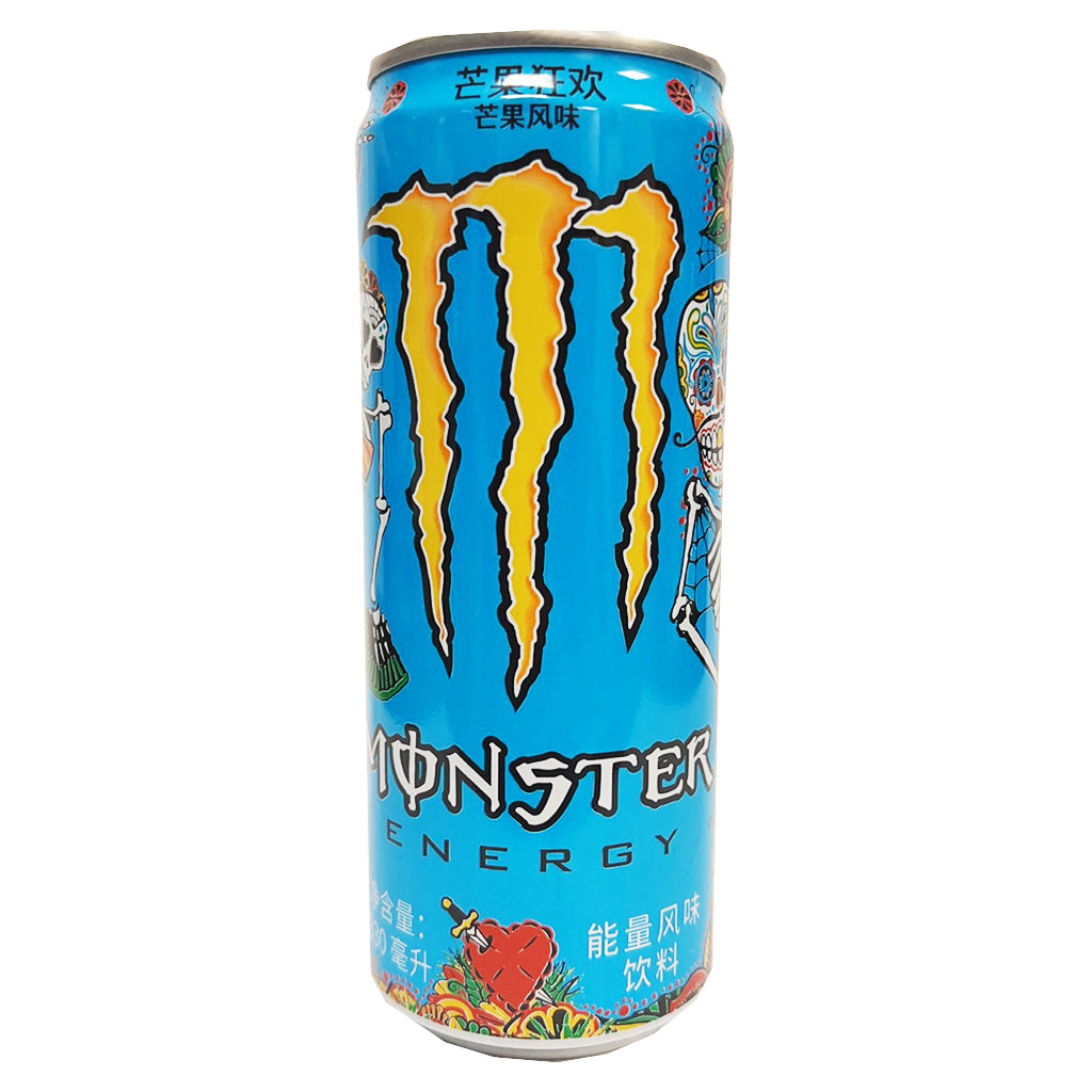Monster Energy Mango Loco 330ml ~ 魔爪 芒果狂欢能量风味饮料 330ml