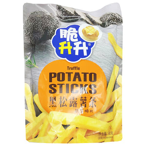 Cui Sheng Sheng Potato Sticks Truffle Flavor 80g ~ 脆升升 黑松露味薯條 80g