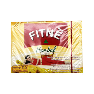 Fitne Herbal Infusion Chrysanthemum Flavoured 37.5g ~ FITNE 草本塑身茶菊花味 37.5g