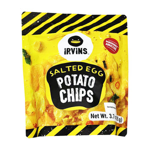 Irvins Salted Egg Potato Chips 105g ~ Irvins 咸蛋黄薯片 105g