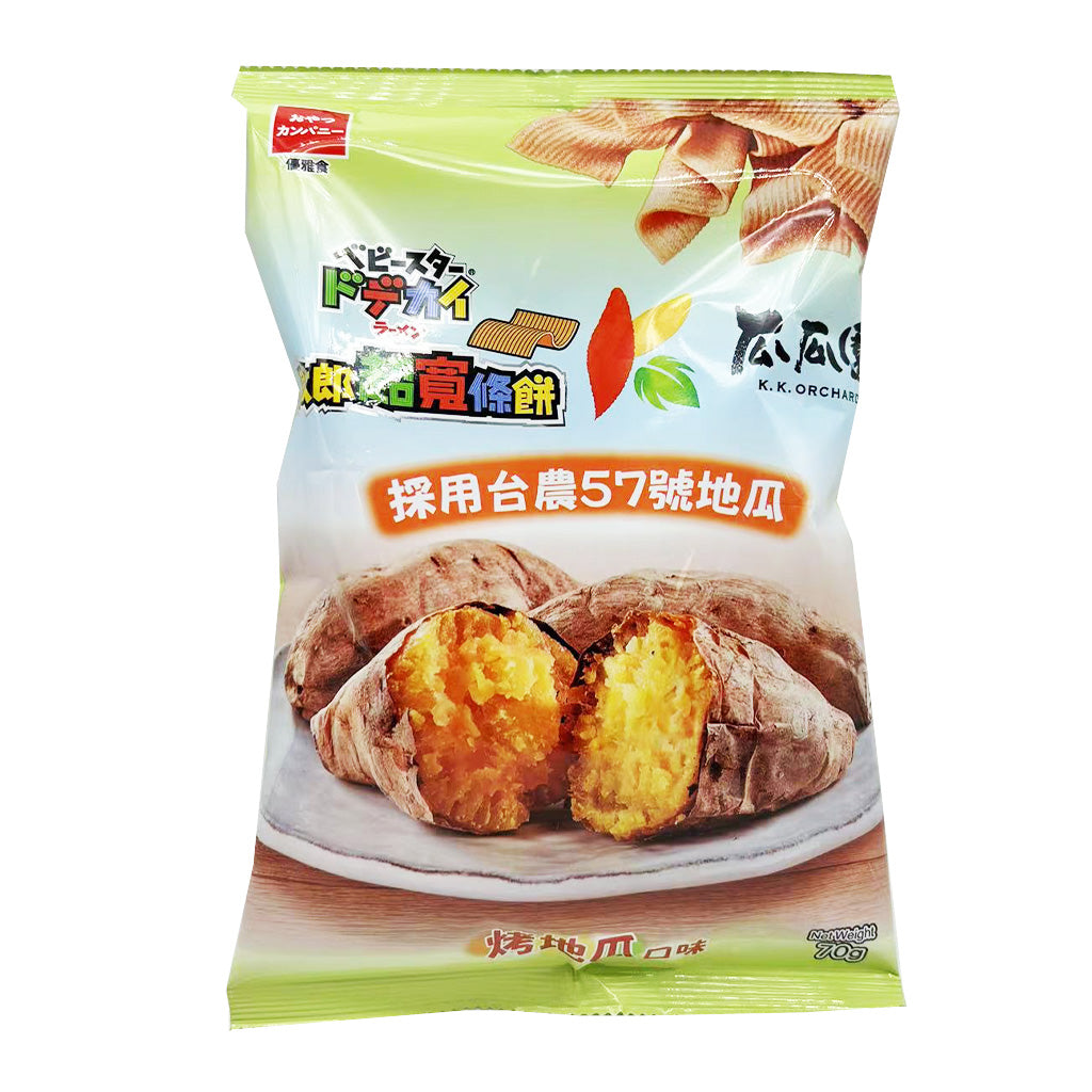 Baby Star Ramen Snack Sweet Potato Flavour 70g ~ 童星点心面 烤地瓜味 70g