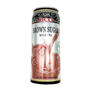 Rico Milk Tea Drink Brown Sugar Flavour 490ml ~ 红牌 黑糖奶茶 490ml