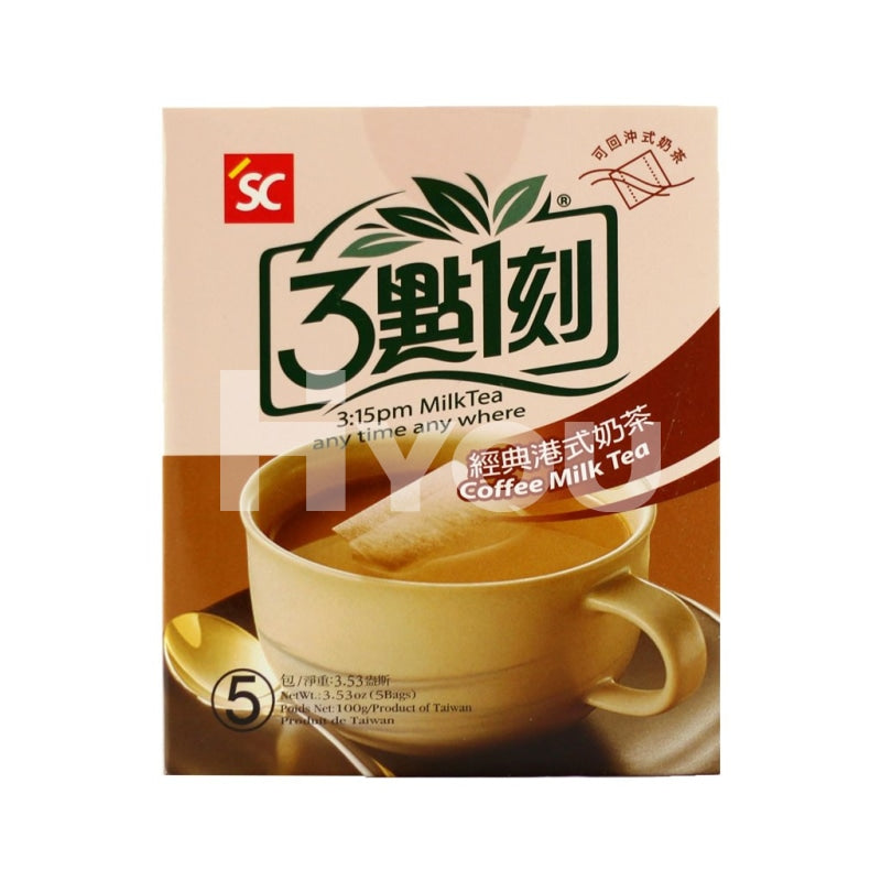 3:15Pm Coffee Milk Tea 5X20G ~ Instant