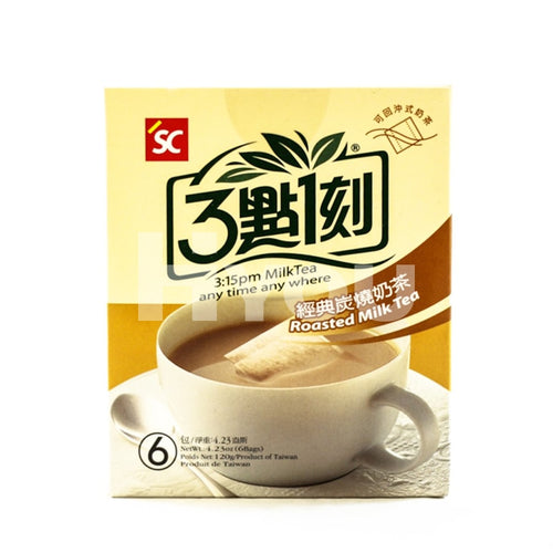 3:15Pm Roasted Milk Tea 6X20G ~ Instant