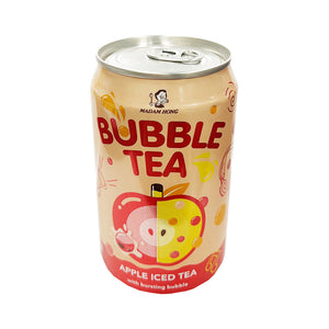 Madam Hong Apple Ice Tea Bursting Bubble 320ml ～ 洪大妈 苹果冰茶与爆珠 320ml