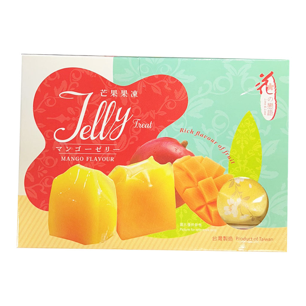 Love&Love Fruit Jelly Mango Flavour 200g ~ 花的恋语 芒果果冻 200g