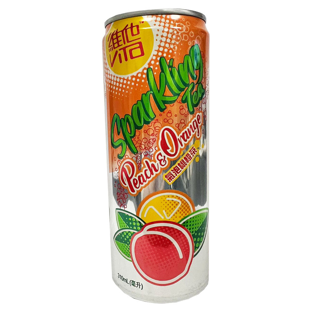 Vita Sparkling Peach & Orange Tea 454g ~ 维他气泡桃橙茶454g