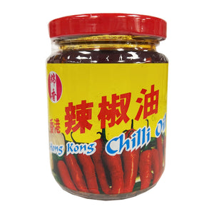 Min Hong Foods Hong Kong Chilli Oil 210g ～ 棉香 辣椒油 210g