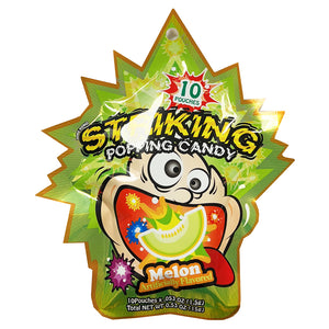 Striking Popping Candy Melon Flavour 15g ～ 索劲 爆炸糖 哈密瓜味 15g