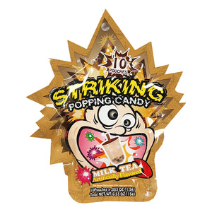 Striking Popping Candy Milk Tea Flavour 15g ～ 索劲 爆炸糖 奶茶味 15g