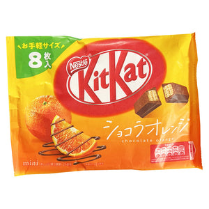 Kit Kat Mini Chocolate Orange Flavour 92.8g ~ Kit Kat 巧克力威化餅 橙子味 92.8g
