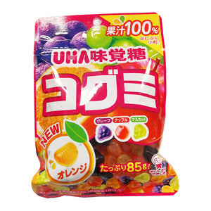 UHA Kogumi Fruit Flavour Soft Candy 85g ～ UHA 味觉糖 水果味软糖 85g
