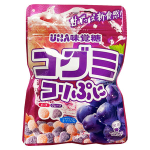 UHA Kogumi Grape & Peach Flavour Soft Candy 70g ~ UHA 味觉糖 葡萄和水蜜桃味软糖 70g