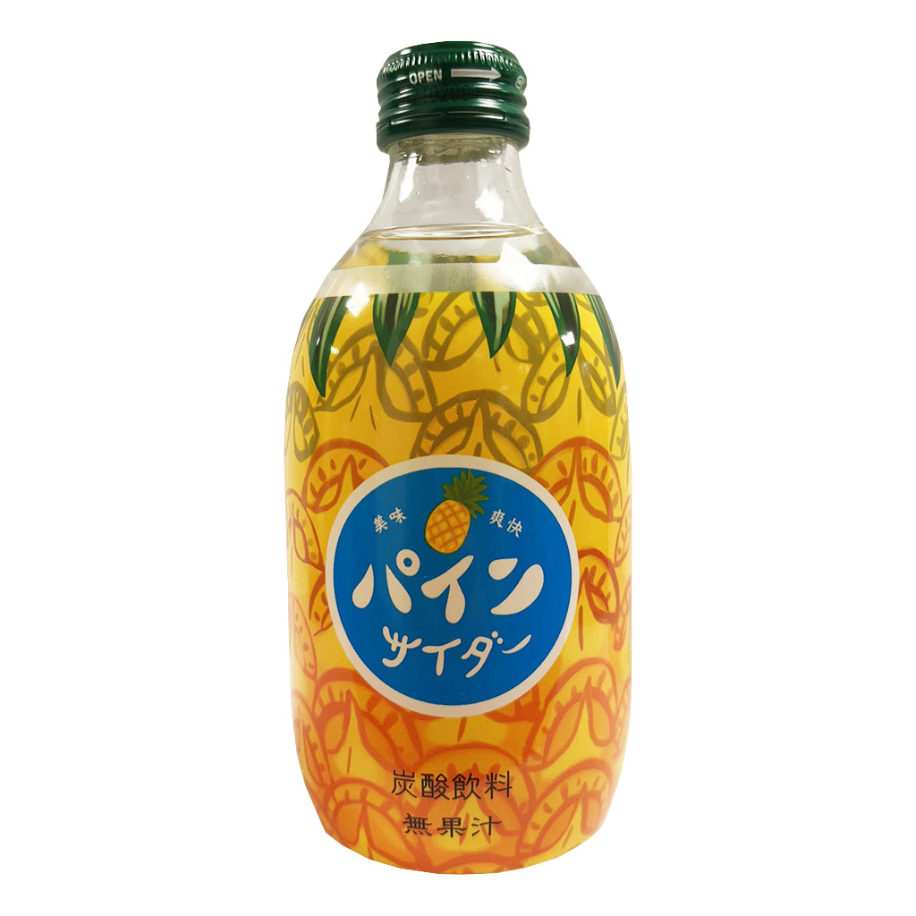 Tomomasu Pineapple Flavour Soda Water 300ml ~ Tomomasu日本 菠萝味苏打水 300ml