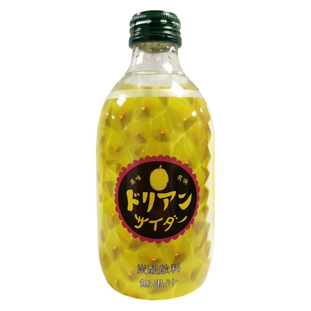 Tomomasu Durian Flavour Soda Water 300ml ~ Tomomasu日本榴梿味苏打水 300ml