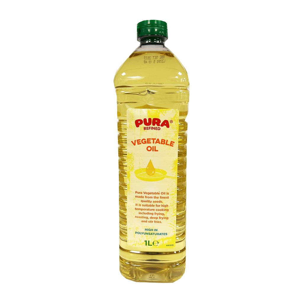 Pura Refined Vegetable Oil 1L ～ Pura 蔬菜油 1L
