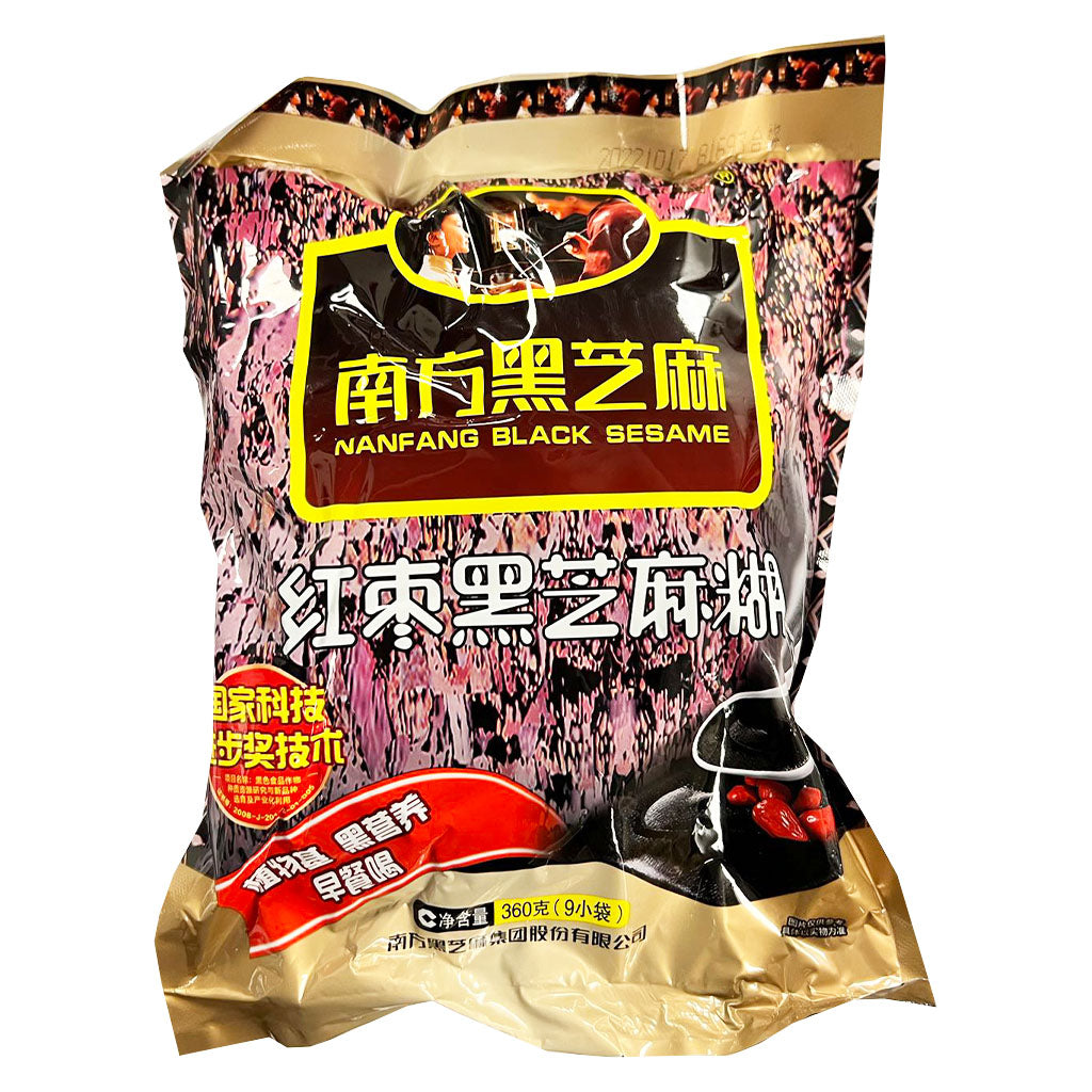Nan Fang Black Sesame Paste Dates Flavour 360g ~ 南方 红枣黑芝麻糊 360g