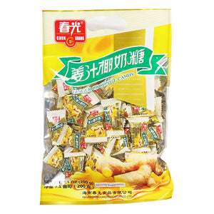 Chun Guang Ginger Coconut Candy 85g ~ 春光 姜汁椰奶糖 85g