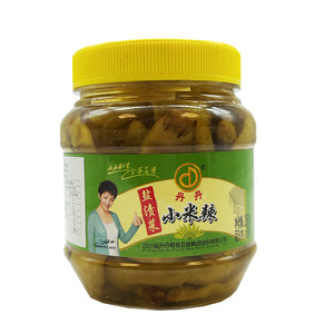 Dan Dan Pickled Green Chilli 250g ~ 丹丹 盐渍菜 小米辣 250g