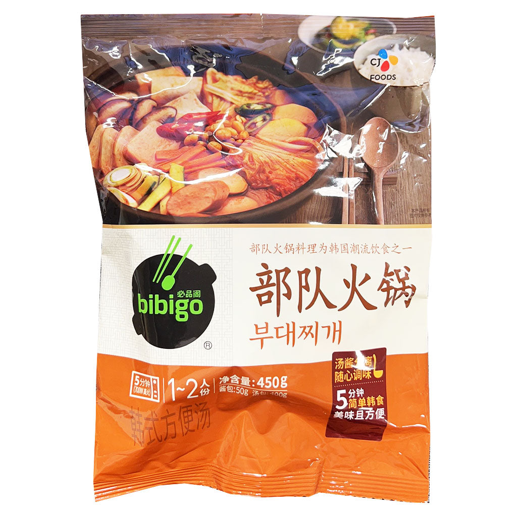 CJ Bibigo Budae Jjigae Korean Army Stew 450g ~ 必品阁 部队火锅 袋装 450g