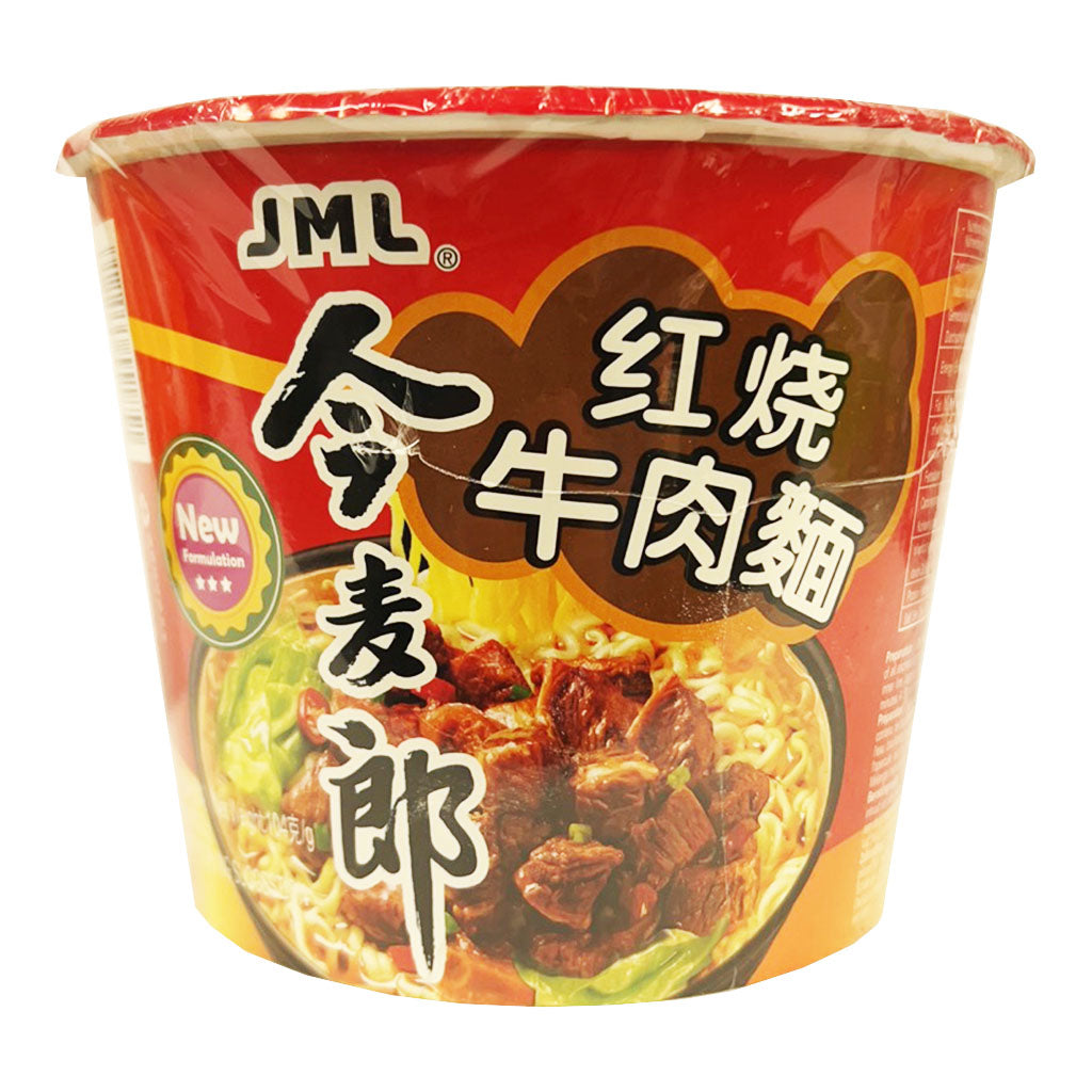 Jinmailang Bowl Noodle Stew Beef 104g～今麦郎 红烧牛肉面 104g
