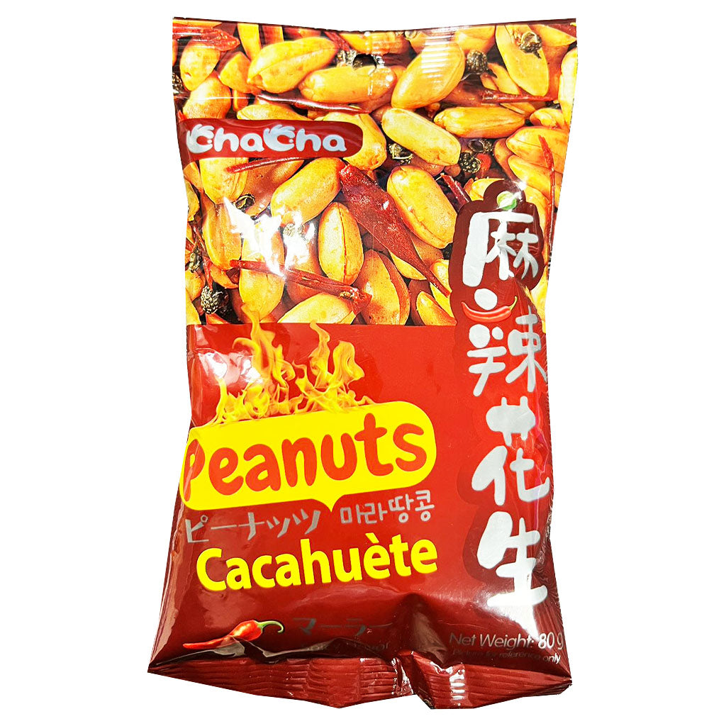 Chacheer Spicy Peanut 80g ~ 恰恰 麻辣花生 80g