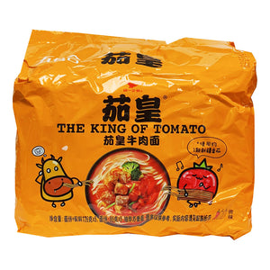 Unif Tomato King Noodles Artificial Beef 630g ~ 统一  茄皇牛肉面 630g
