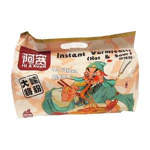 Hi A Kuan Instant Vermicelli Hot & Sour Flavour 440g～ 阿宽嗦粉大将酸辣粉 440g