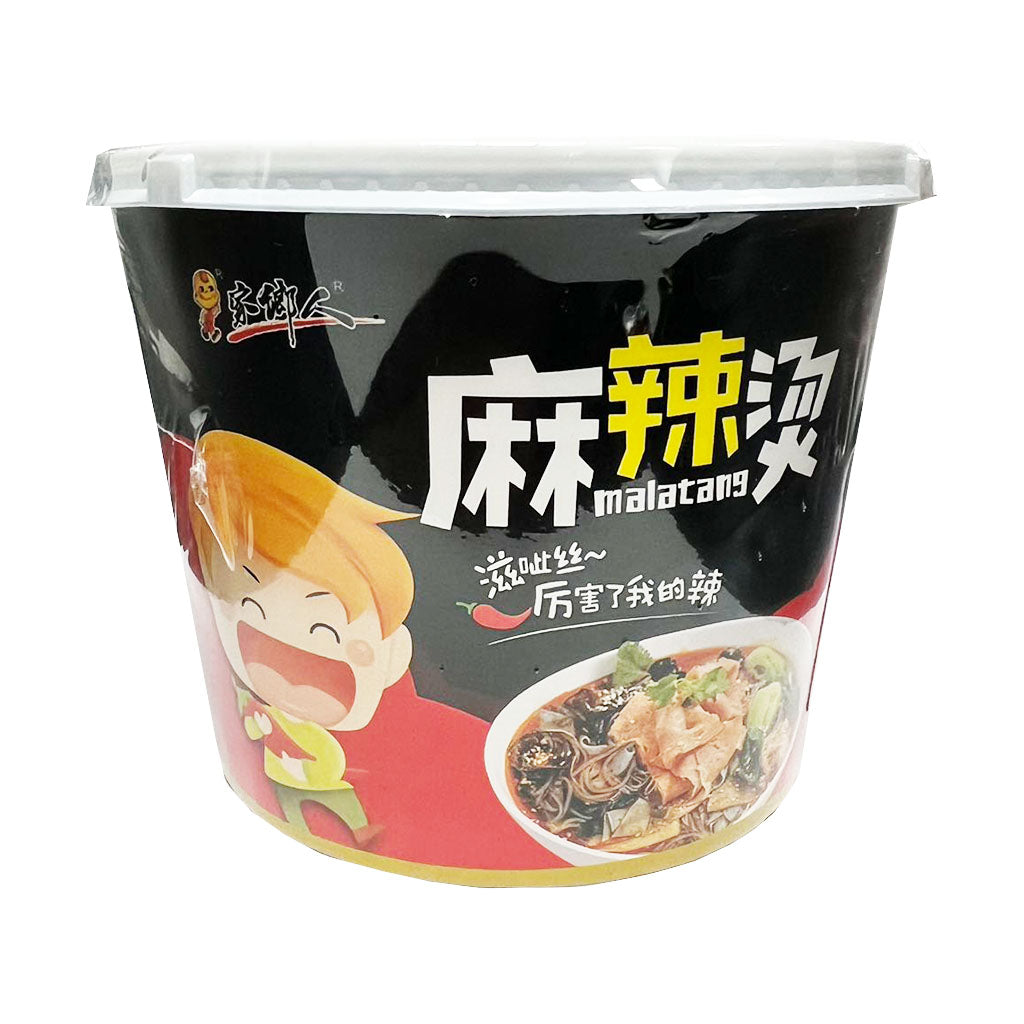Jia Xiang Ren Mala Wide Noodle 92g ~ 家乡人 麻辣烫 92g
