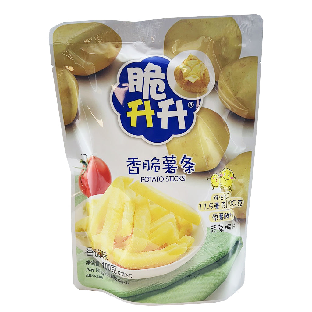 Cui Sheng Sheng Potato Sticks Tomato Flavour 100g ～脆升升 香脆薯条 番茄味 100g