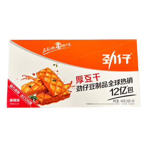 Jing Zai Beancurd Hot & Spicy Flavour 400g ～ 劲仔 厚豆干 麻辣味 400g