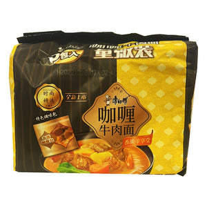 Master Kong Instant Noodle Curry Beef 500g ~ 康师傅 咖喱牛肉面  500g