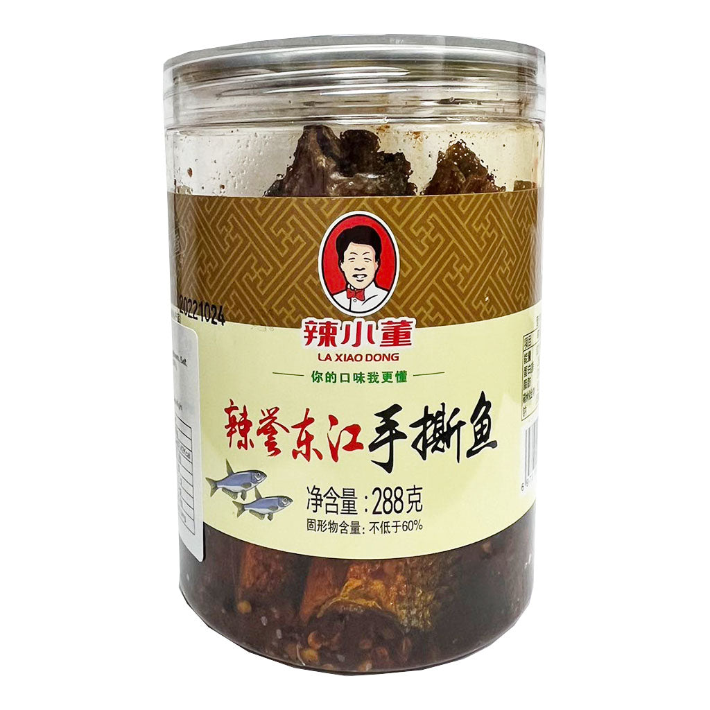 La Xiao Dong Hot and Spicy Shredded Fish 288g ~ 辣小董 手撕鱼 288g