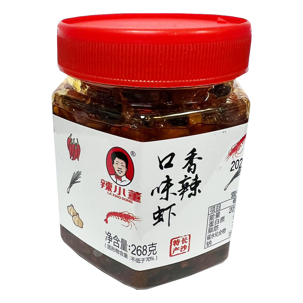 La Xiao Dong Hot and Spicy Shrimp 268g ~ 辣小董 香辣口味虾 268g