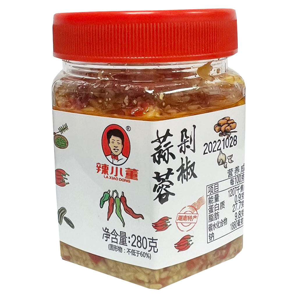 La Xiao Dong Chopped Chilli with Garlic 280g ~ 辣小董 剁椒蒜蓉 280g