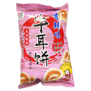 Spiral Crisp Biscuit Spicy Flavour 52g ~ 梓桥记 牛耳饼 香辣味 52g