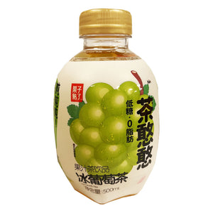 Guo Zi Shu Le Ice Grape Tea 500ml ~ 果子熟了 茶憨憨 冰葡萄茶 500ml