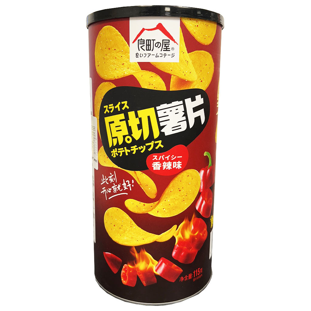 Liang Ting Wu Spicy Potato Crisps 115g ~ 良町屋 香辣味薯片 115g