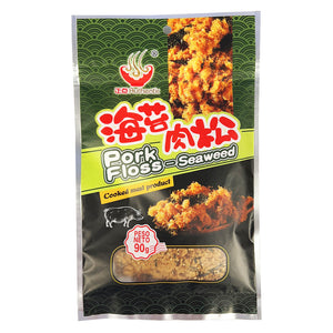 Authentic Pork Floss- Seaweed 90g ～ 正点 海苔肉松 90g